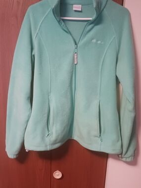 Columbia Women's Mint Green Fleece Jacket